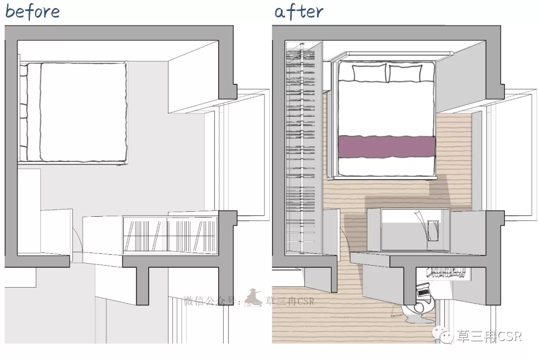 全是承重墙的户型，还有改造的可能吗？丨案例改造