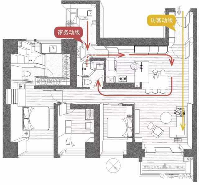 案例改造 | 一个家的两种生活可能