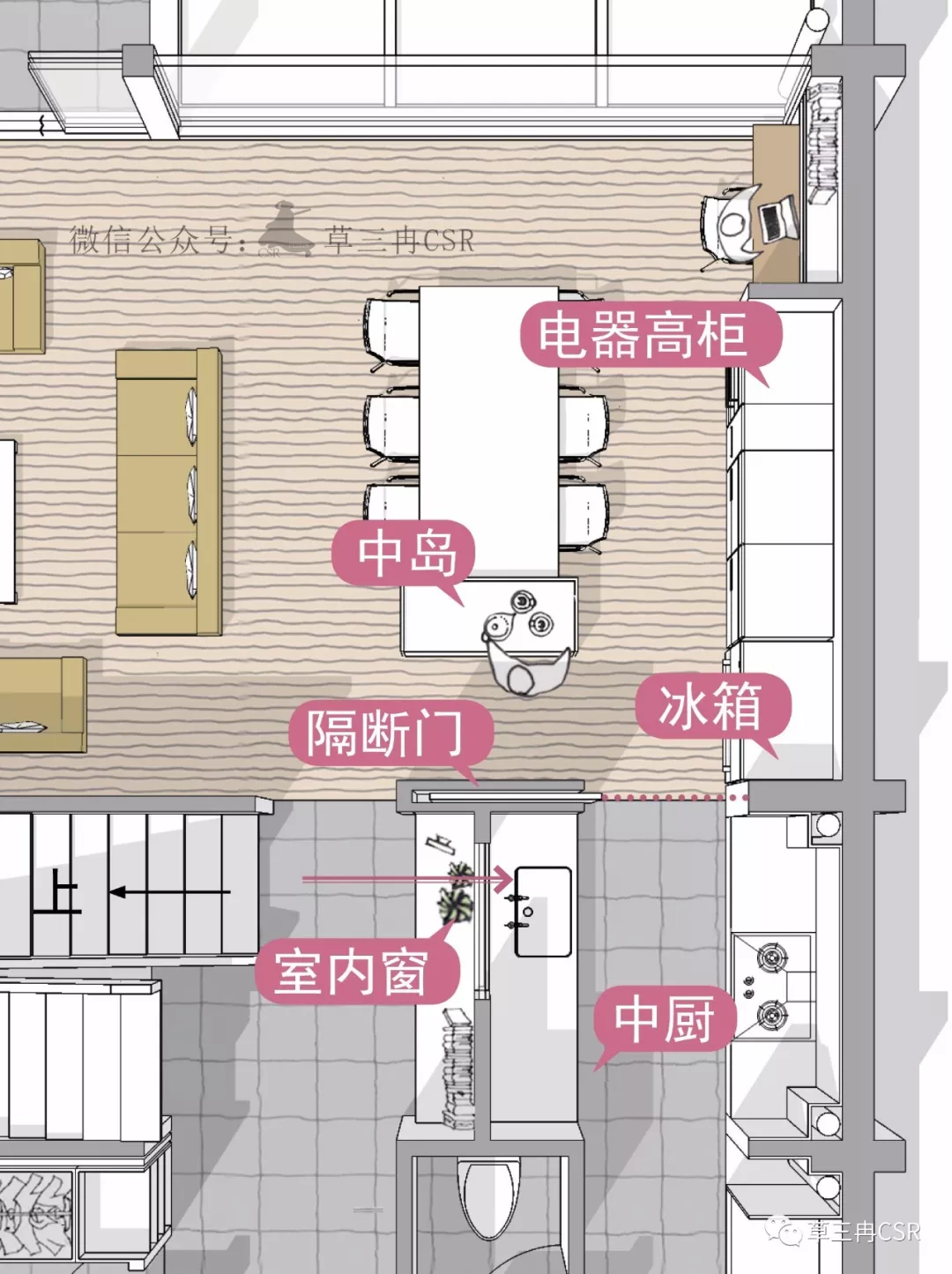 案例改造 | 从左到右，如何解决户型采光问题？
