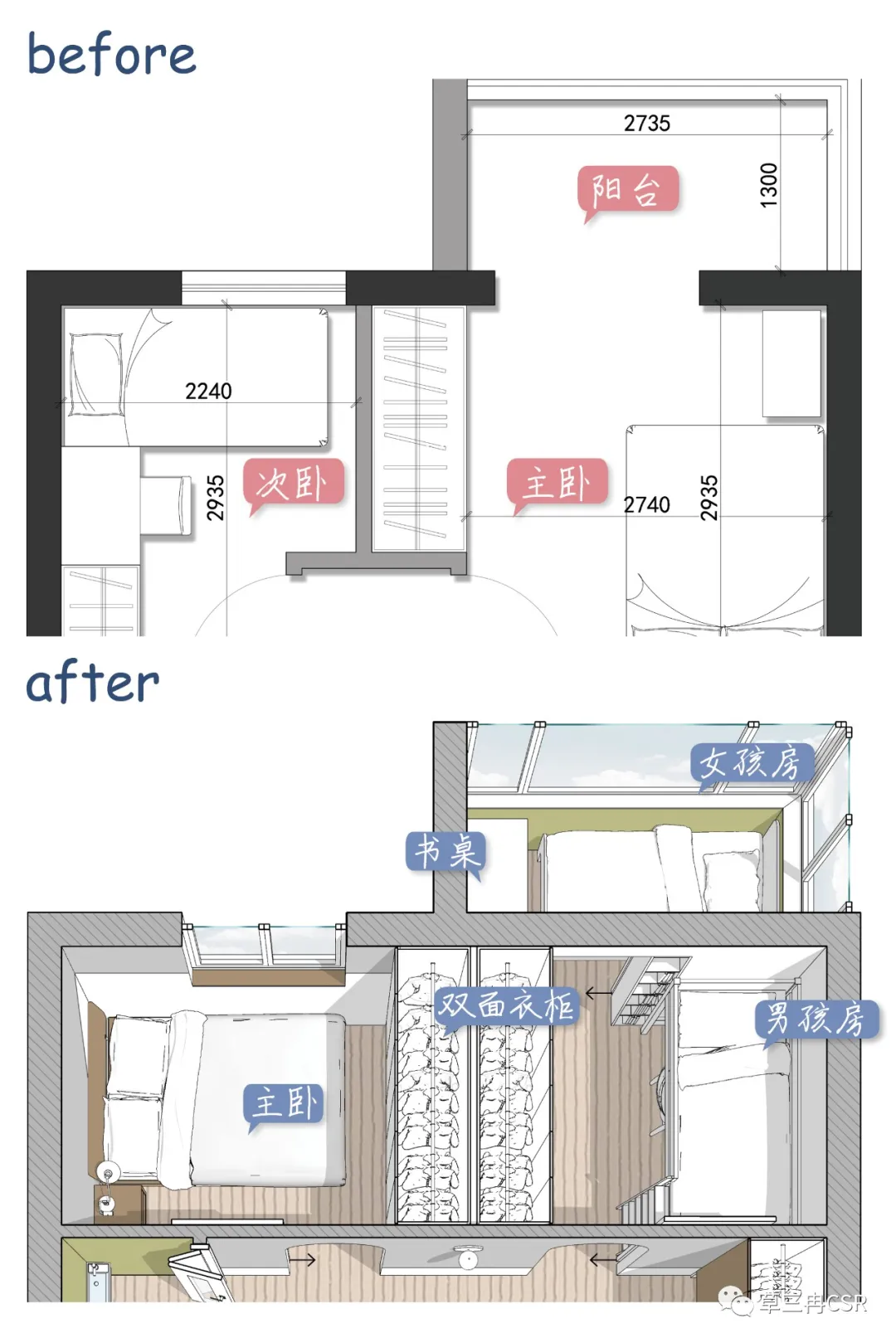 小小的房子大大的梦想，极限挑战可持续居住的55㎡六口幸福之家
