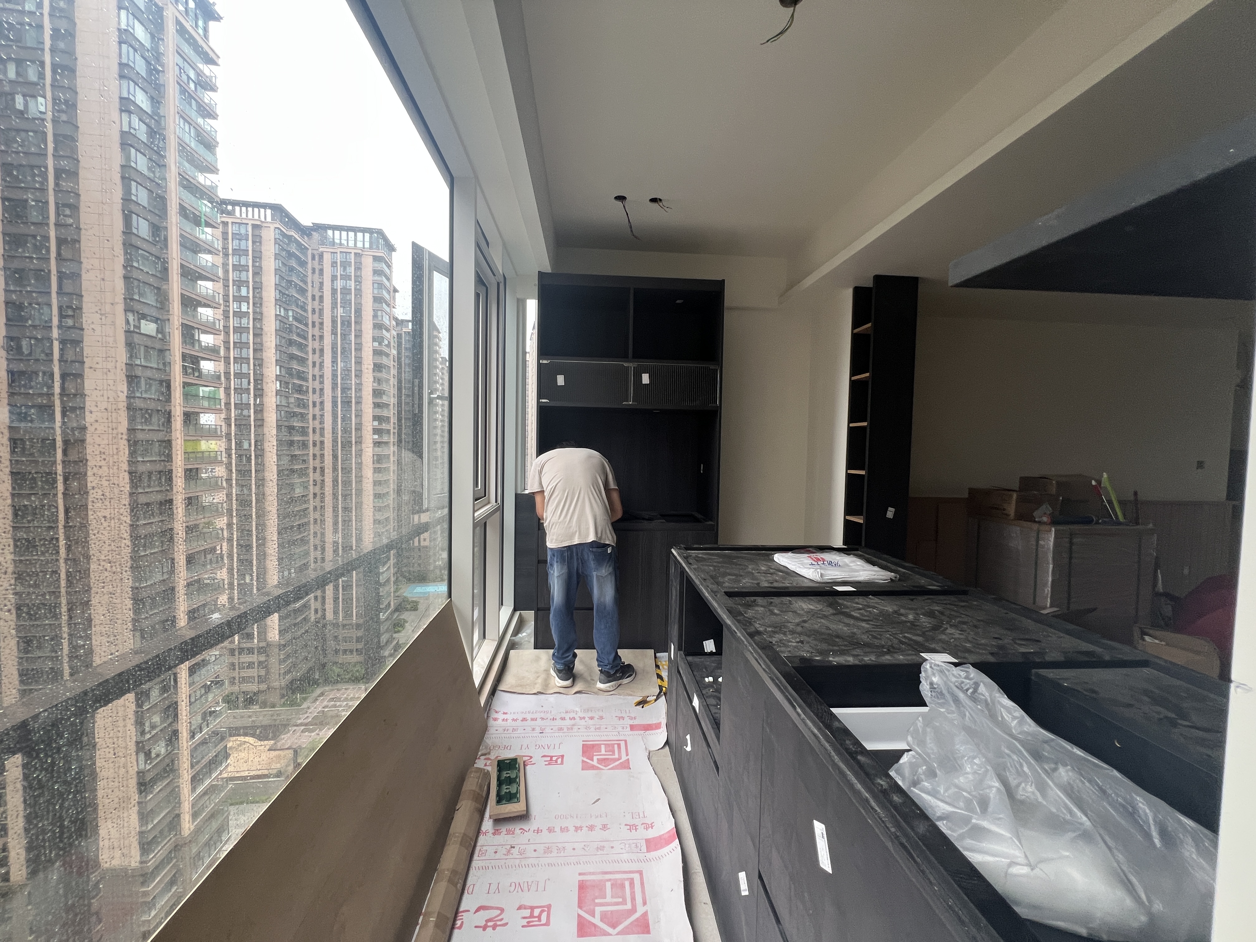 普宁翔栩城市公园 橱柜 门 定制安装
