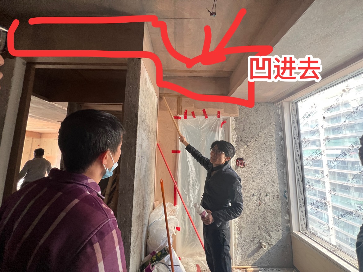 普宁翔栩城市公园 木作验收