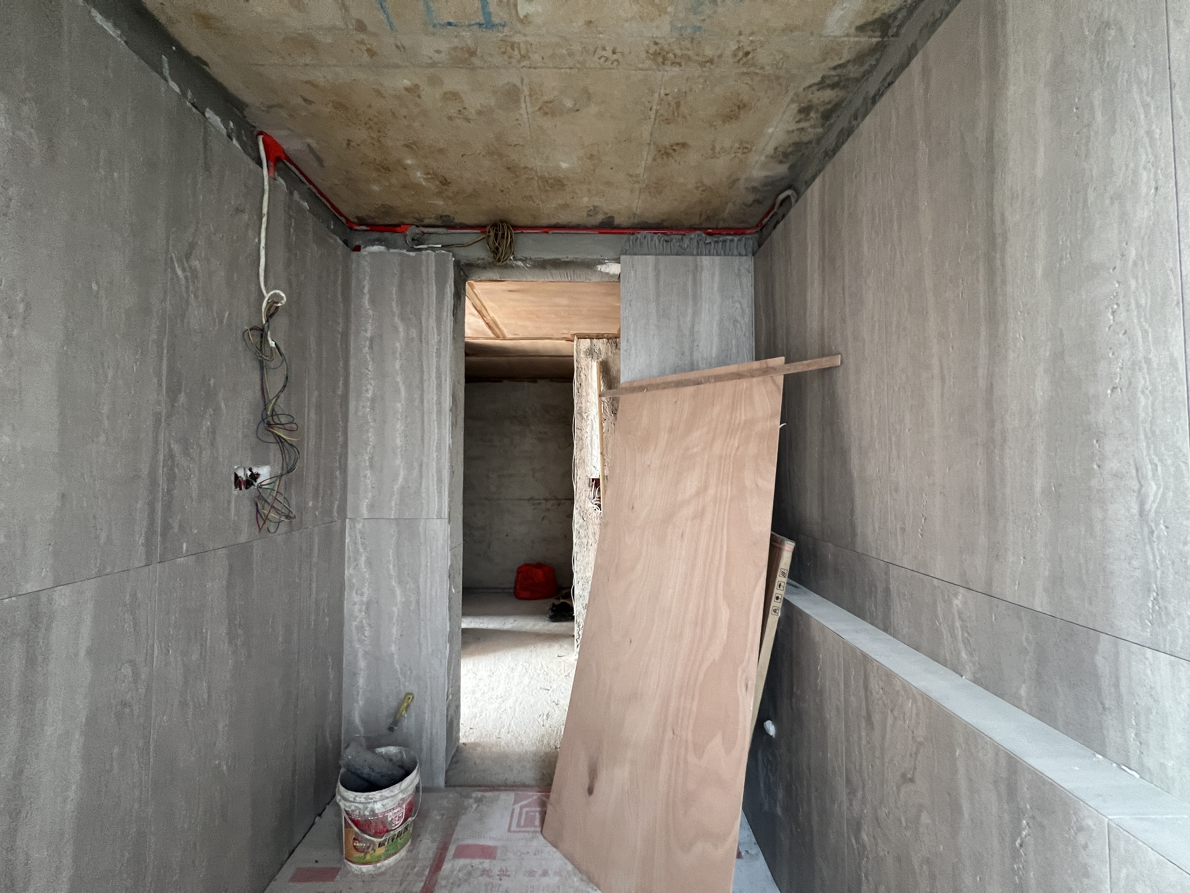 普宁翔栩城市公园 木作验收