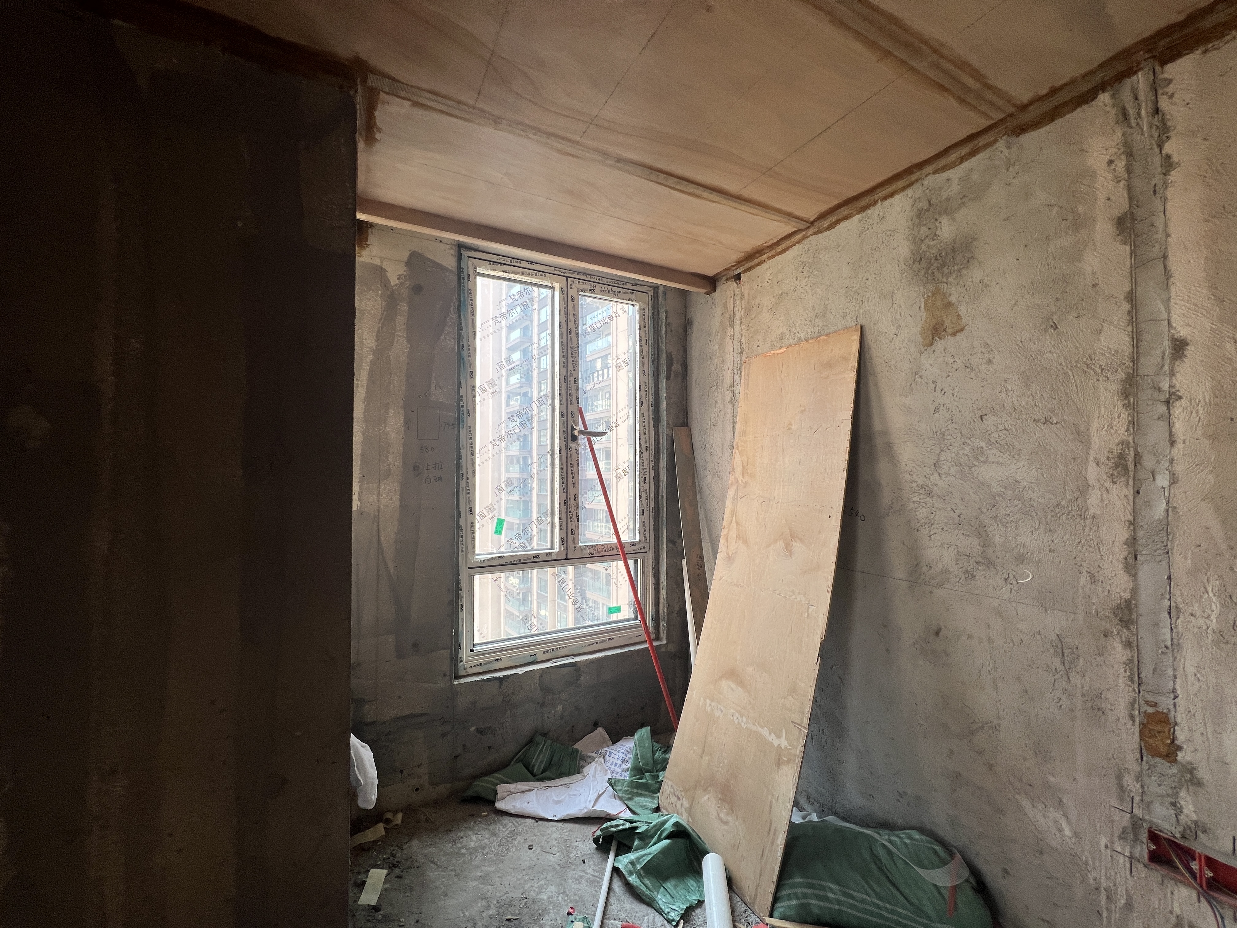 普宁翔栩城市公园 木作验收