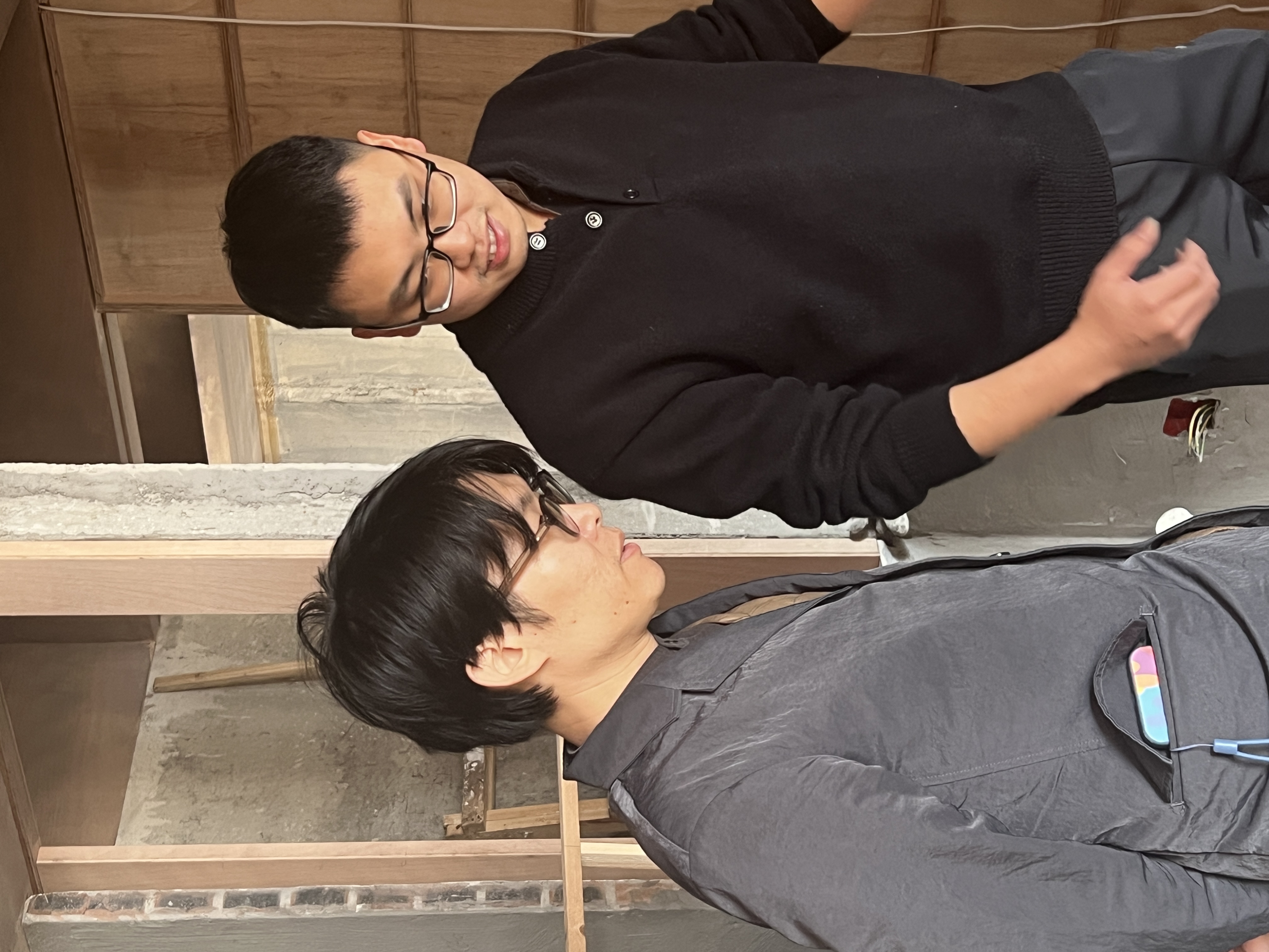 普宁翔栩城市公园 木作验收