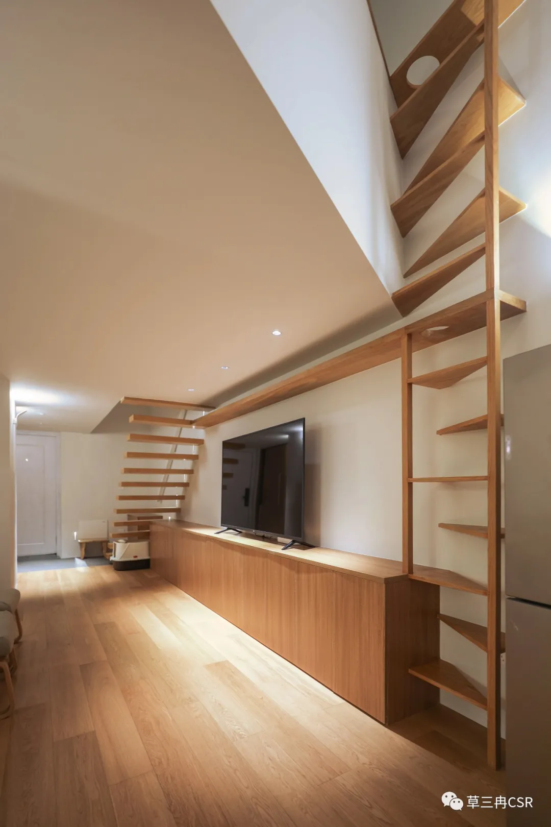 4.2m高，35㎡的Loft公寓如何设计成日式一户建？丨案例改造