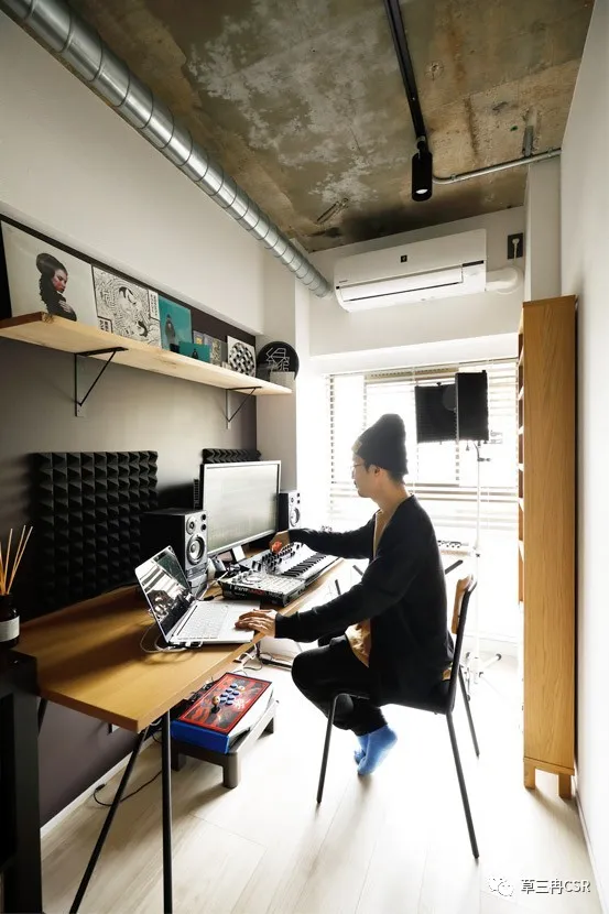 为双胞胎量身定制的成长型儿童房 丨案例改造